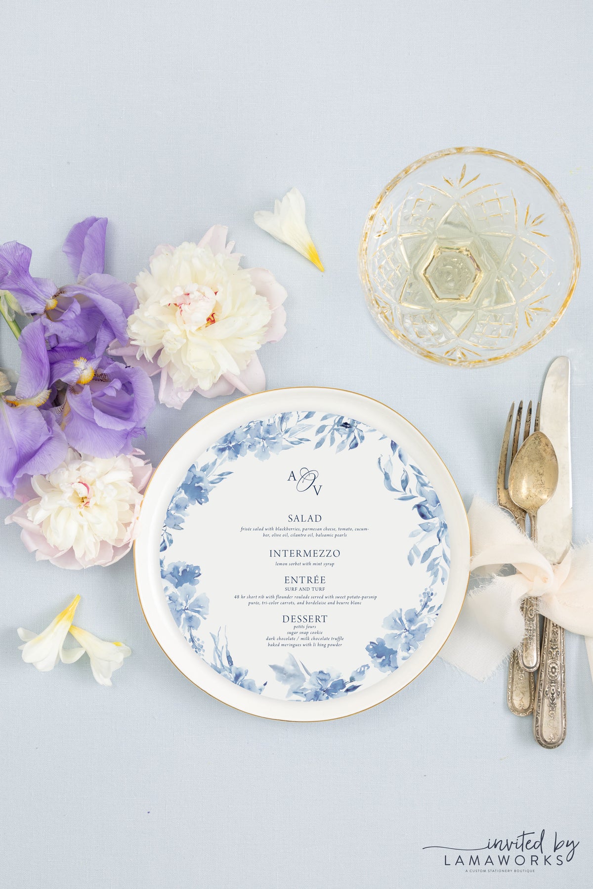 Alexandra | Round Menu