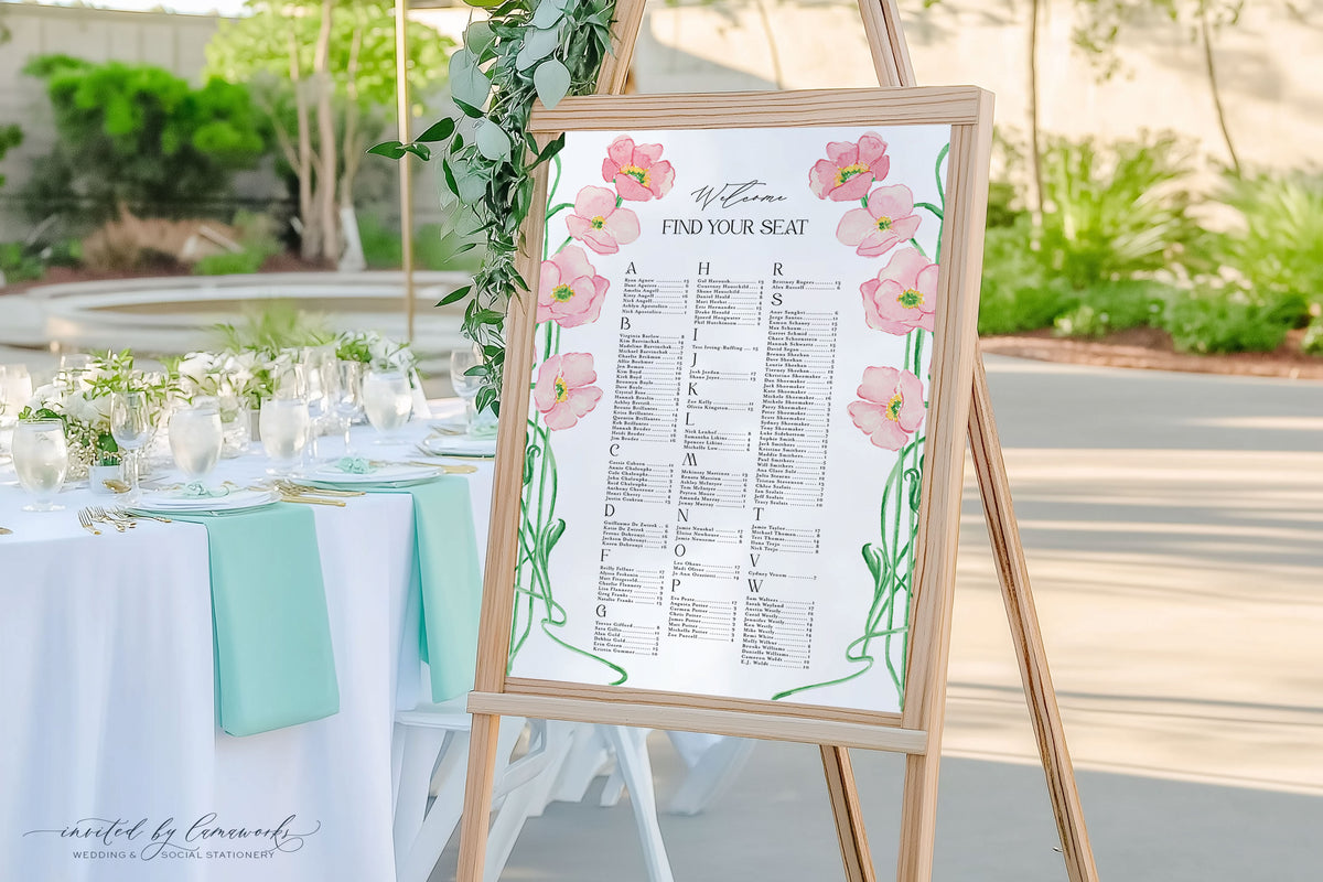 Audrey | Seating Chart