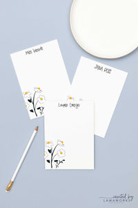 Daisy Bouquet Notepad