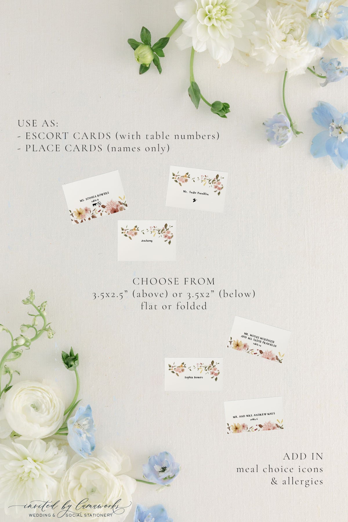 Diana - Escort Cards