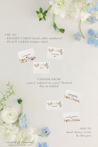 Diana  - Place Cards