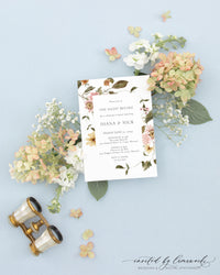 Diana | Rehearsal Dinner Invitation