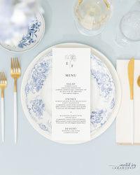 Emilee | Dinner Menu - Monogram