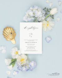 Emilee | Rehearsal Dinner Invitation