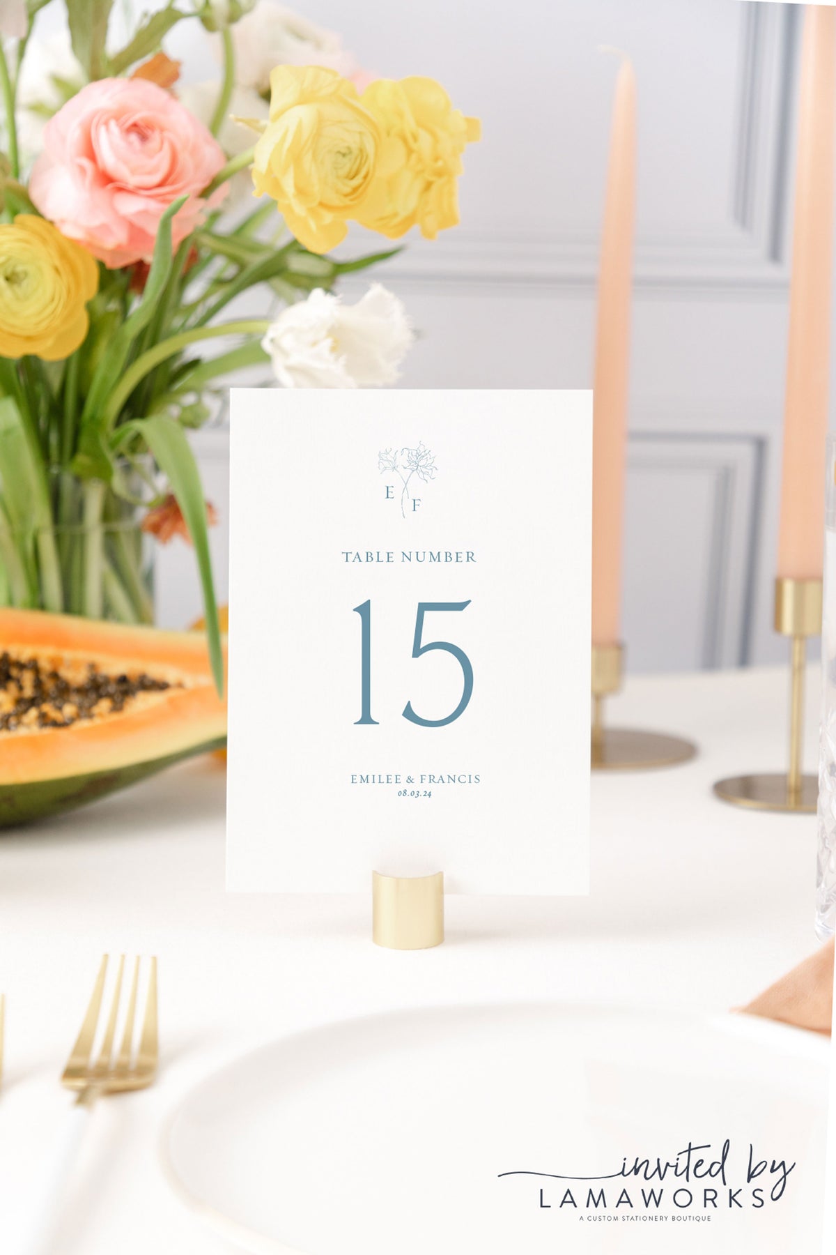 Emilee | Table Numbers