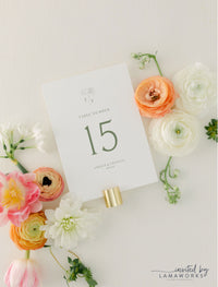 Emilee | Table Numbers