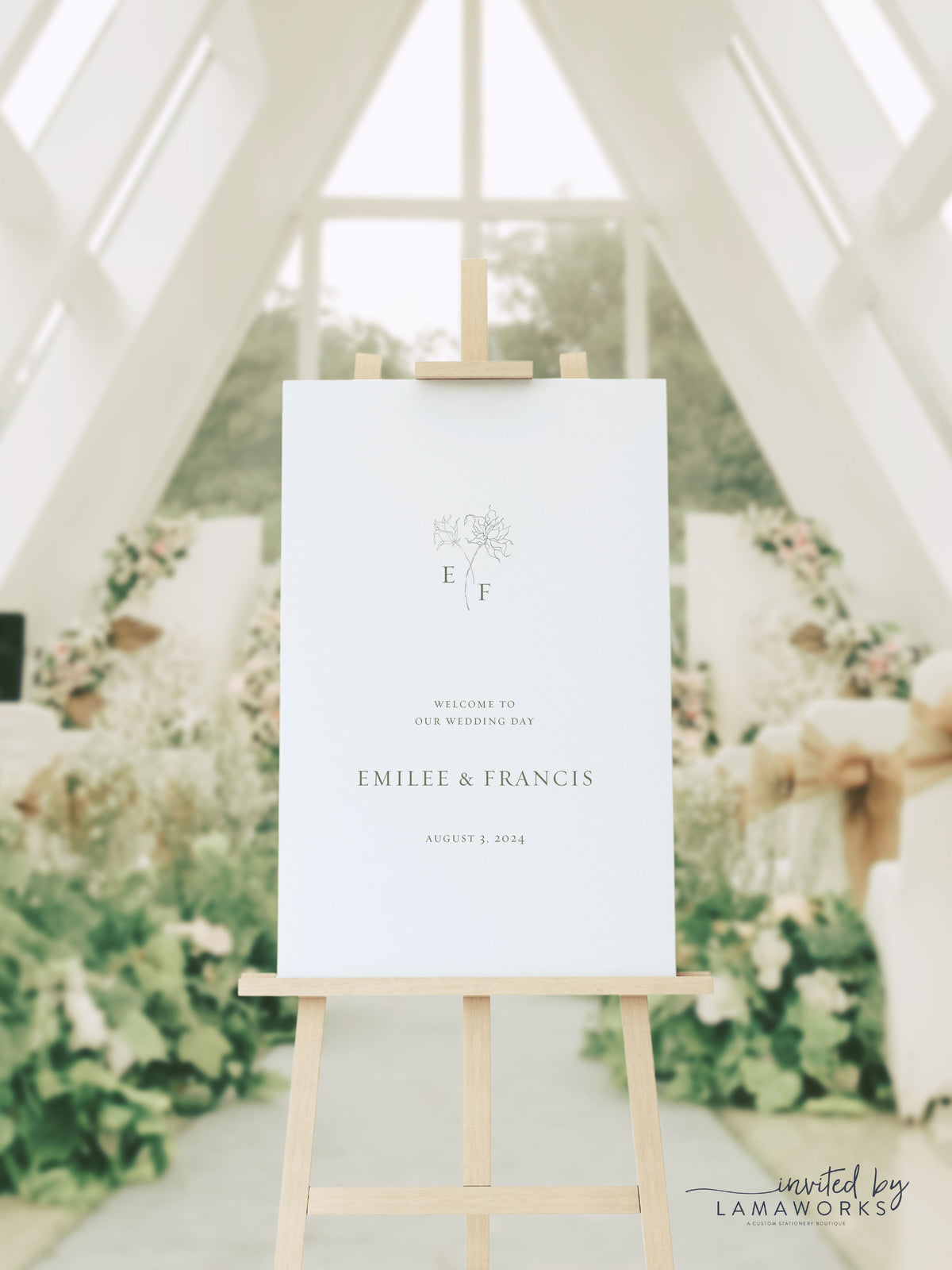 Emilee | Wedding or Shower Welcome Sign