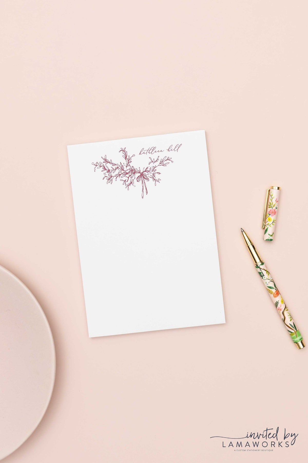 Hope Laurel Branch Notepad