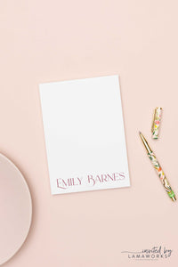 Script Personalized Stationery Set | Jean