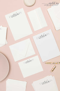 Modern Personalized Notepad | Lela