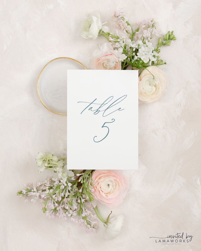 Madison | Table Numbers