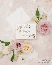 Melissa | Folded Thank You Cards