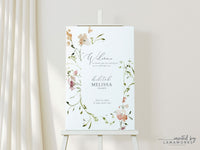 Melissa | Wedding or Shower Welcome Sign