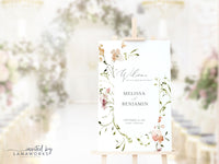 Melissa | Wedding or Shower Welcome Sign