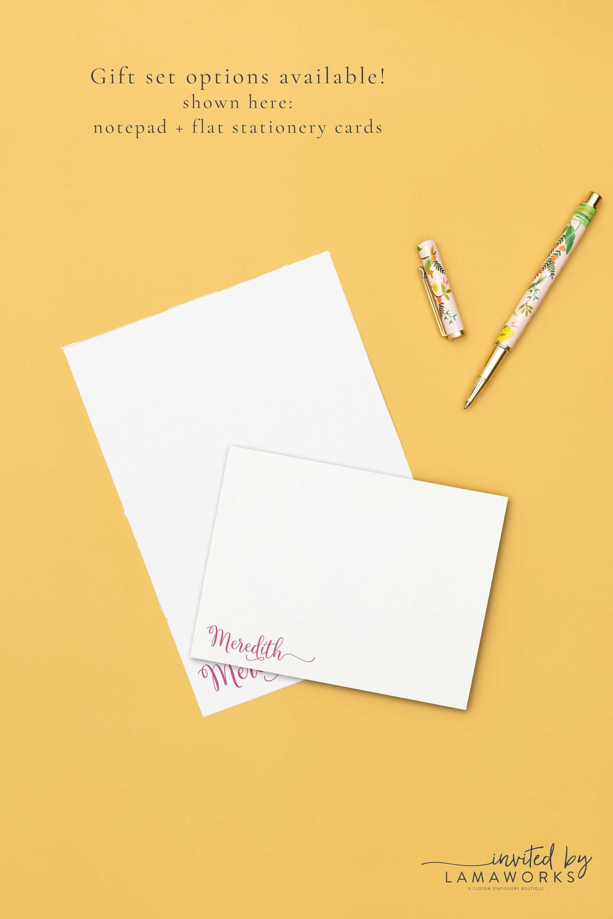 Personalized Notepad - Meredith