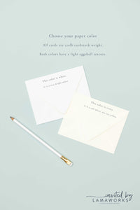 Emilee | Personal Stationery