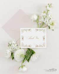 Nicole | Folded Thank You Cards