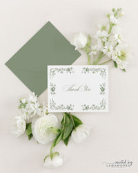 Nicole | Folded Thank You Cards