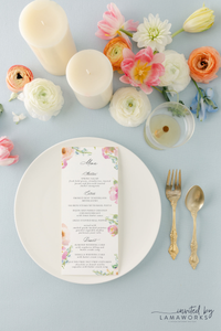 Ophelia | Dinner Menu