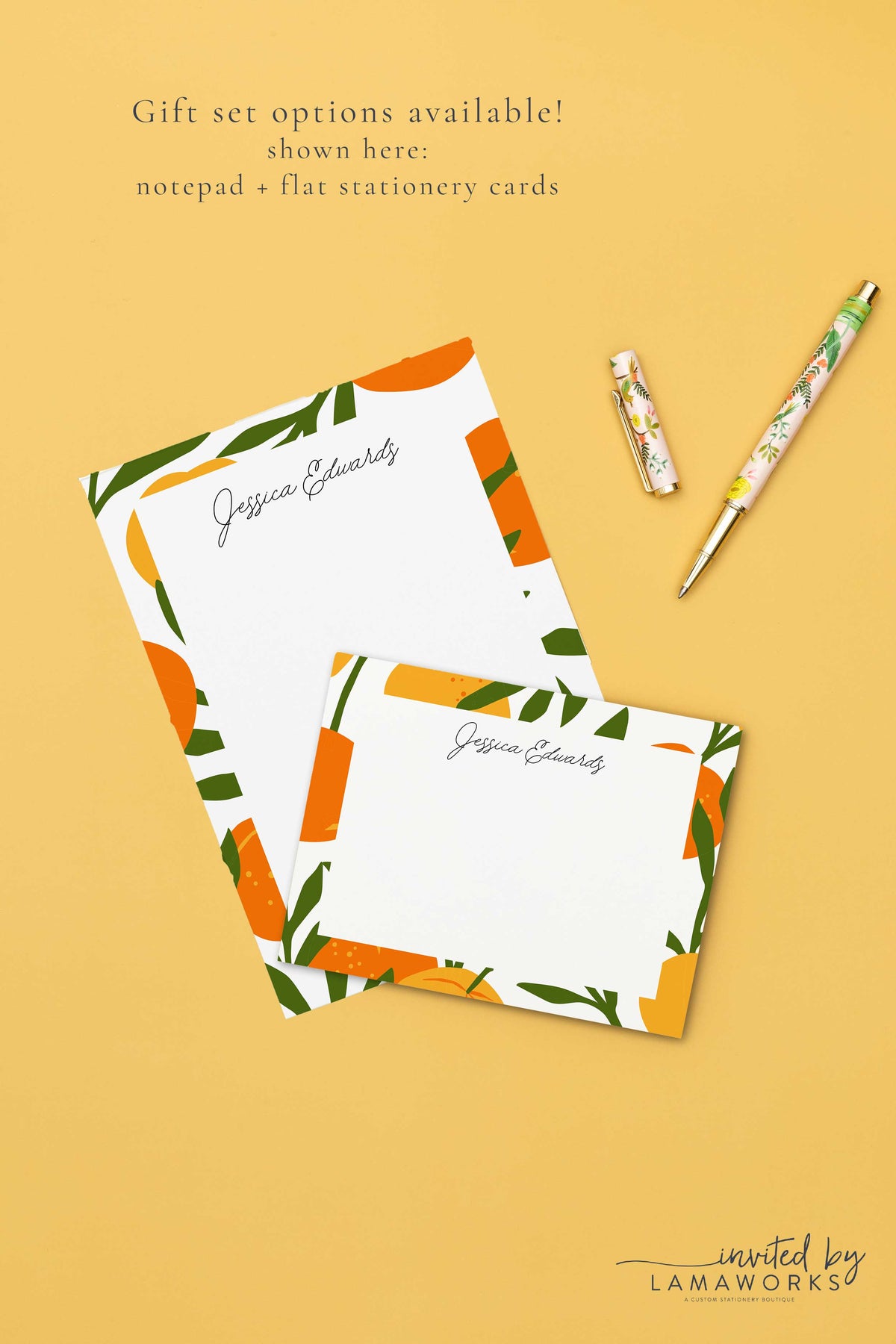 Orange Notepad