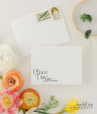 Renee | Flat Personal Stationery Set 1