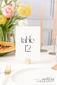 Renee | Table Number