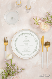 Samantha | Round Menu