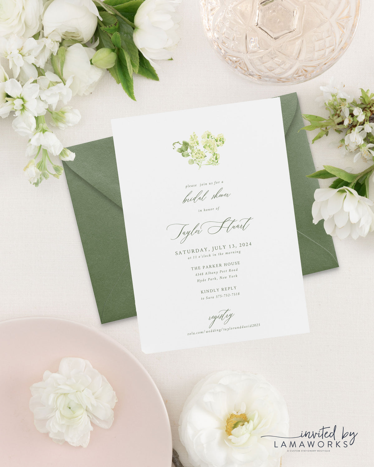 Taylor | Bridal Shower Invitation