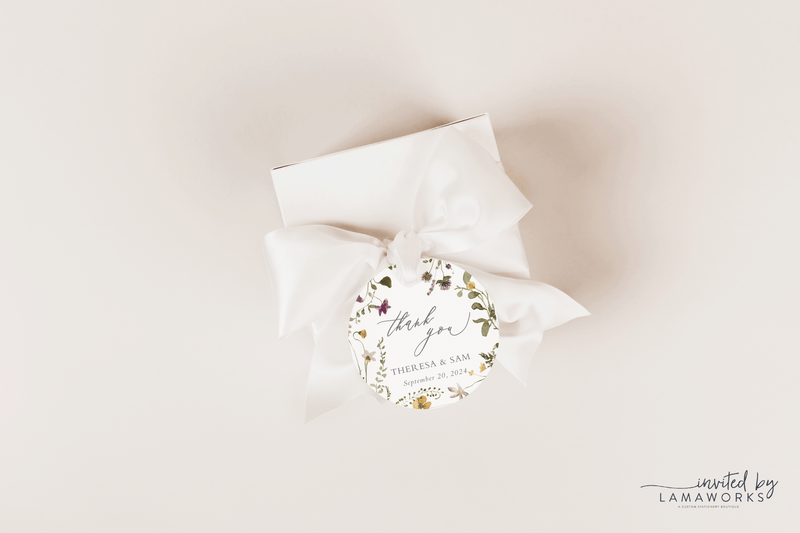 Theresa | Floral Gift Tags