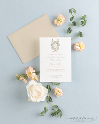 Elena | Invitation Suite - Crest