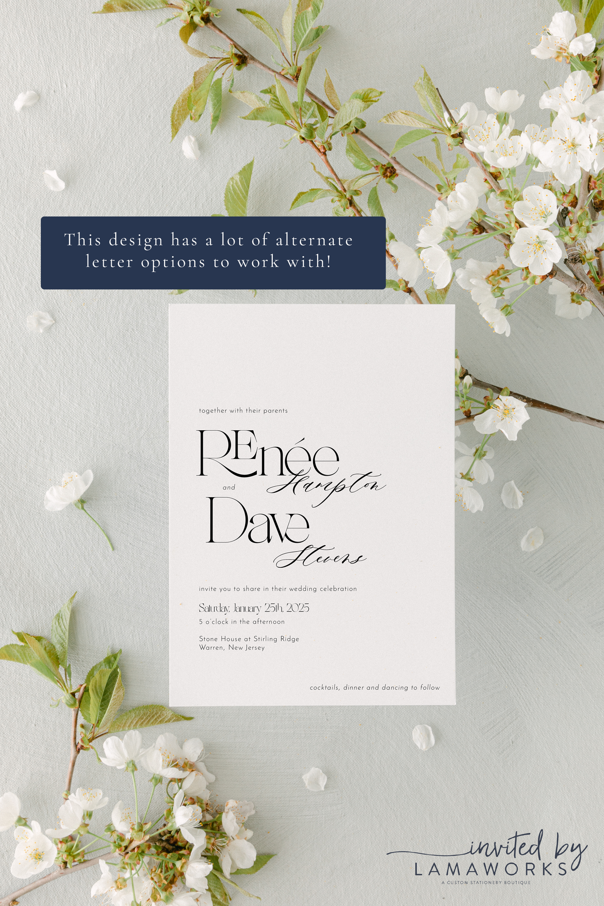 Renee | Invitation Suite 2