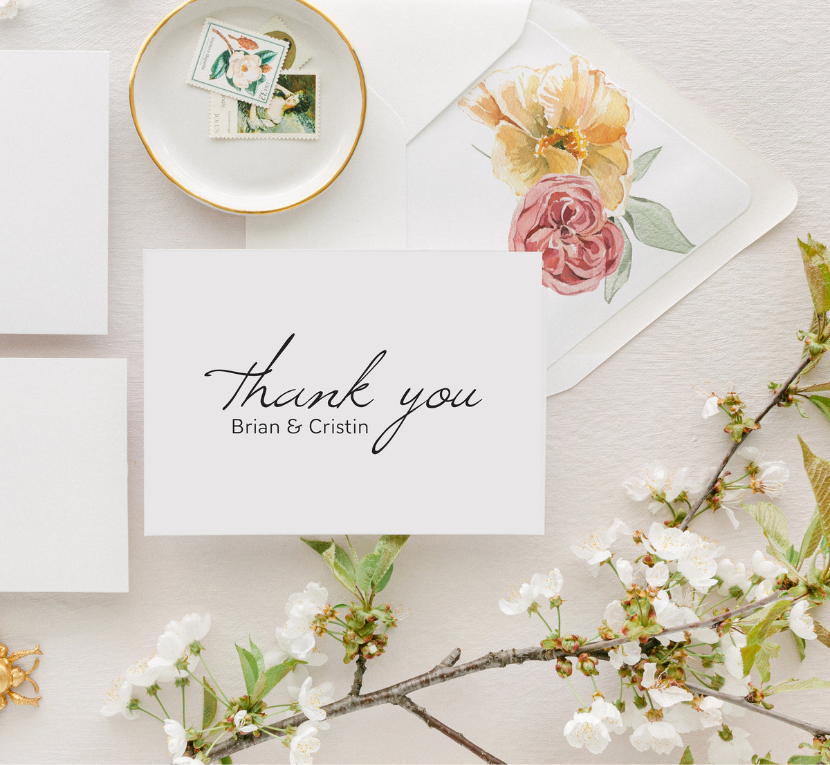 Custom Thank You Cards | Cristin