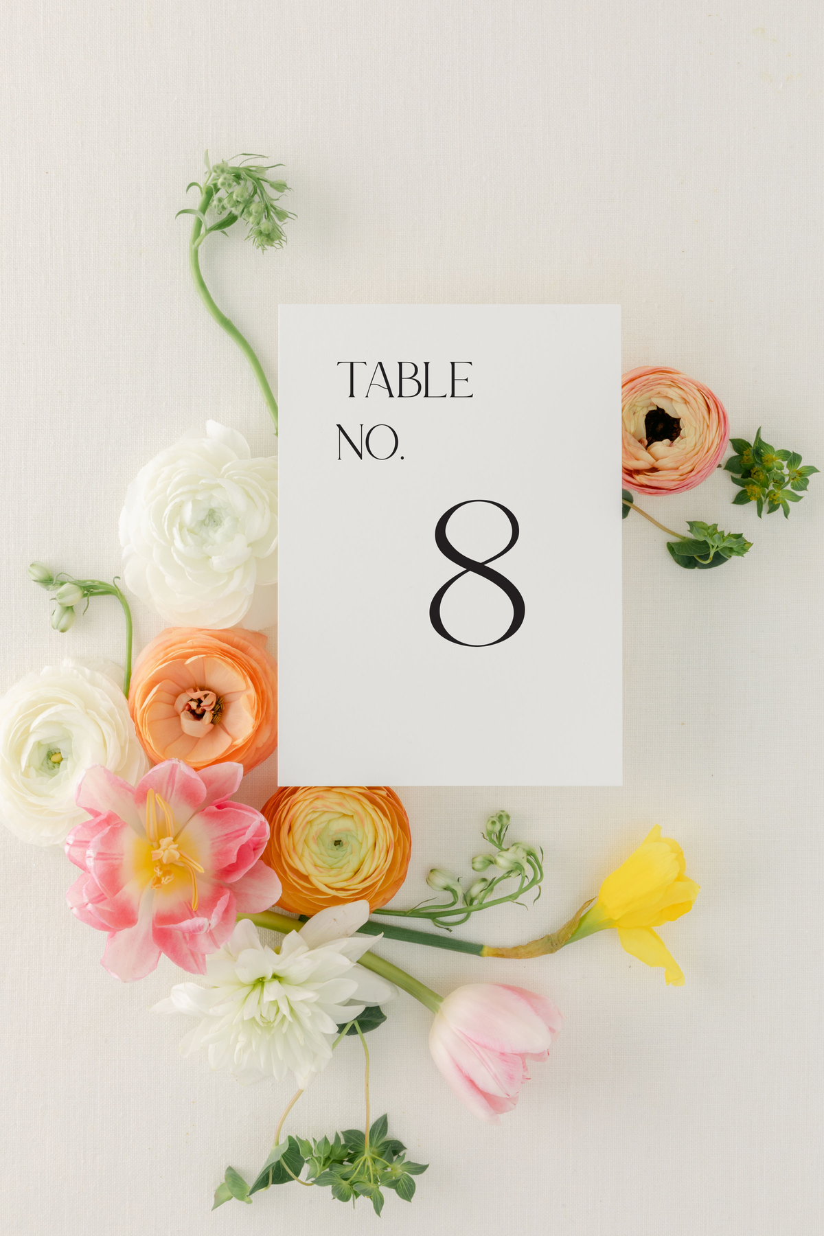 Evelyn | Table Numbers