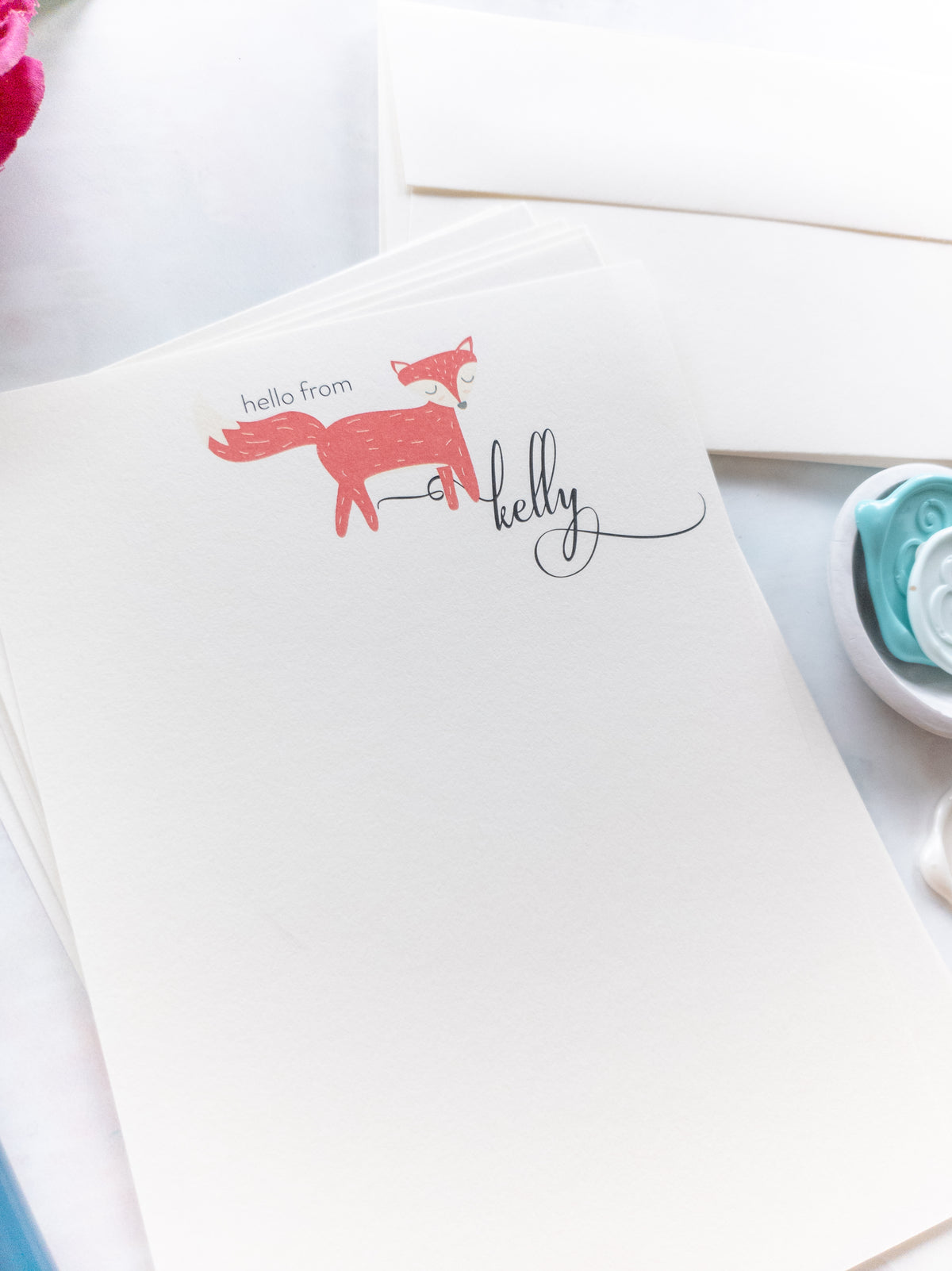 Cute Fox Letter Writing Set