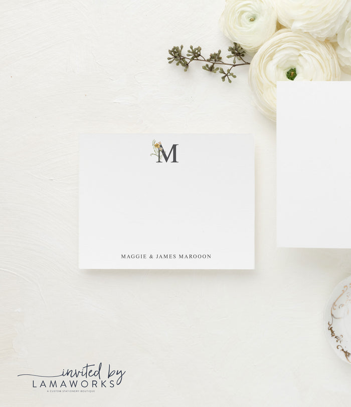 Maggie | Flat Notecard Stationery Set