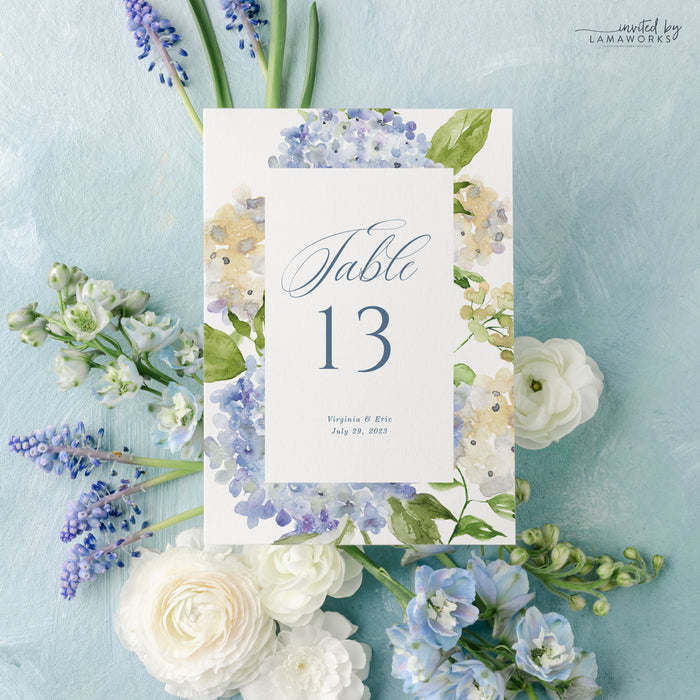 Virginia | Table Numbers