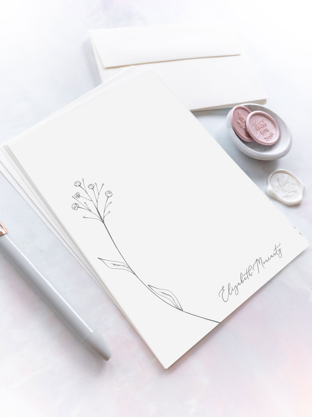 Sophisticated Letter Kit - Floral Sprig