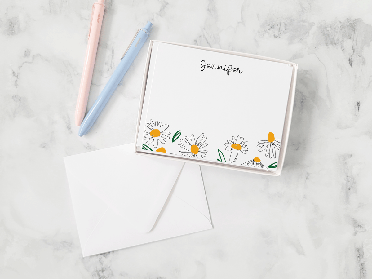 Daisy Note Card Gift Set